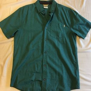 Dravus Button Up Shirt Green Size M